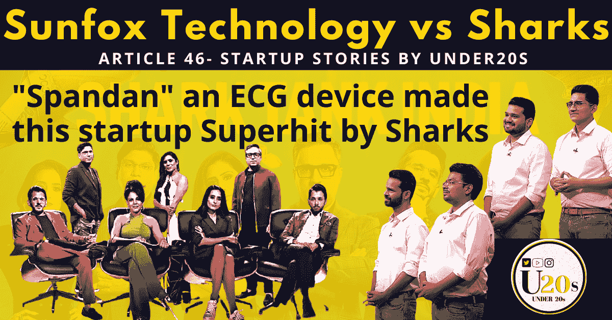 Spandan by Sunfox Technologies | SHARK TANK INDIA | STARTUPS |