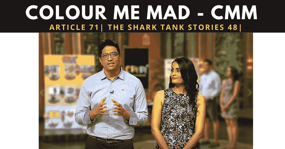 color me mad | Rajeev Surana and Trishla Surana | Founders colour me mad | footwear startup | cmm shark tank india