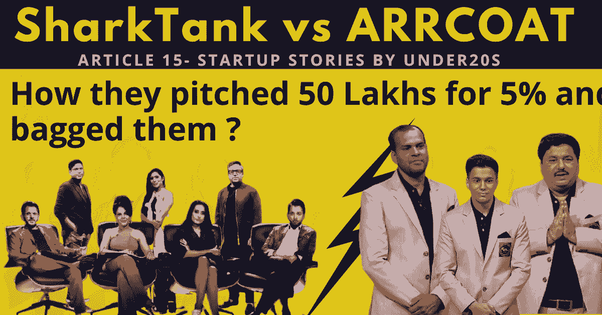 SHARK TANK INDIA | ARRCOAT | FEATURED IMAGE