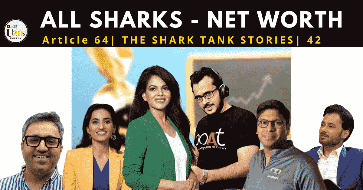Net worth of Sharks in Shark tank india | all sharks | shark tank india