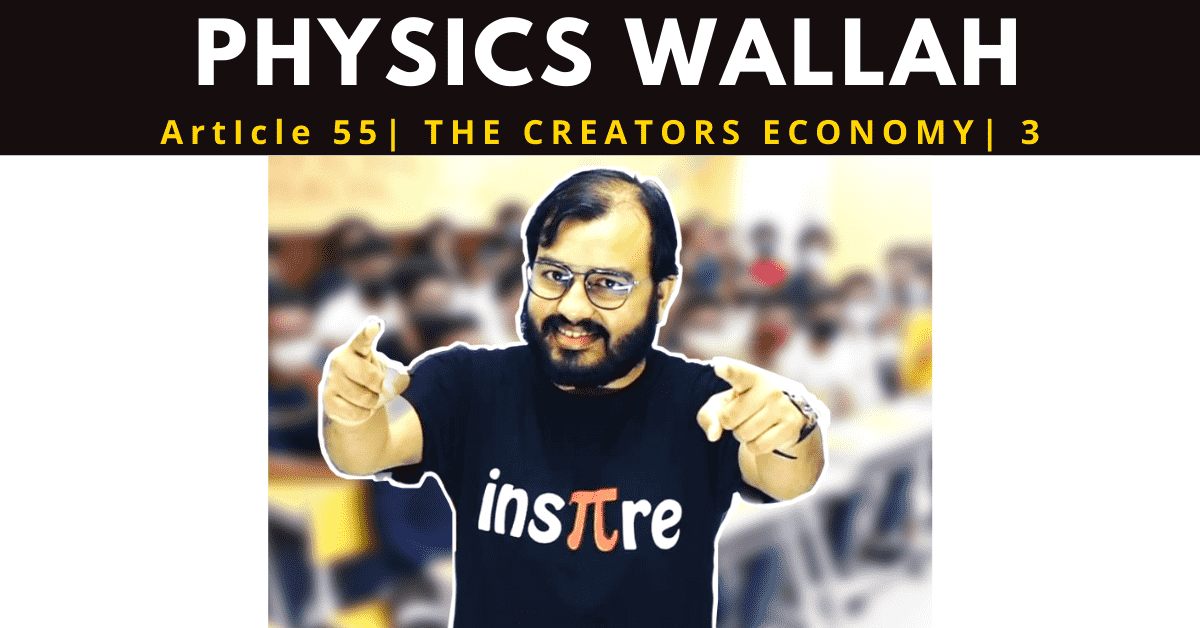Physics wallah | alakh pandey | youtuber | creators | networth of physics wallah
