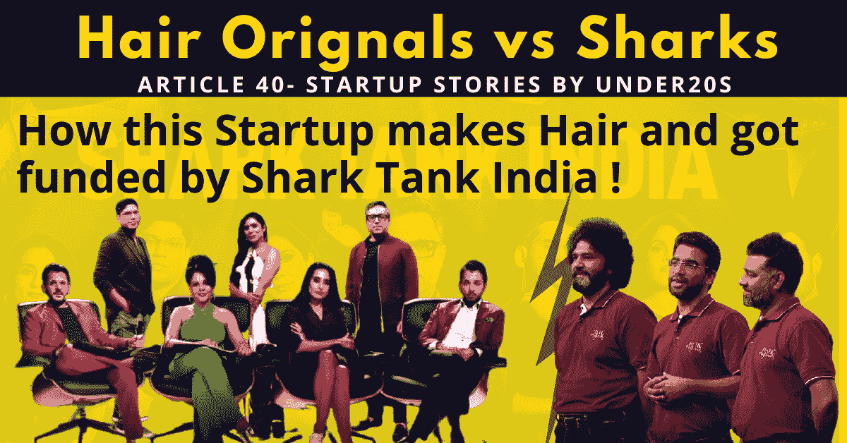 HAIR ORIGNALS | hairoriginals | shark tank india | hair extension startup