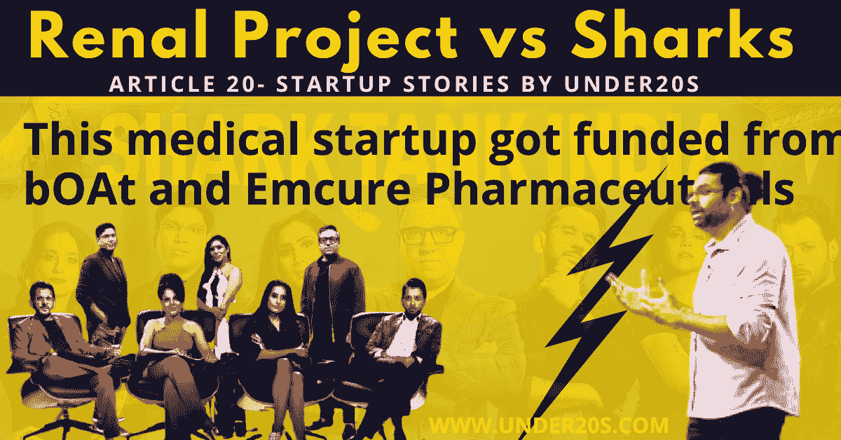 Renal Project pitched sharks | Shark Tank India |