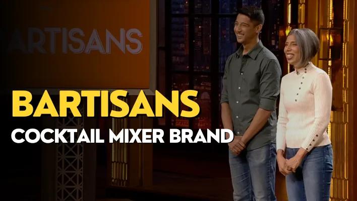 Bartisans is a Cocktail Mixer Brand featured in Shark Tank India 2024 by Jordan and Jovita. This article tells you about Bartisans Review, Bartisans Revenue, Bartisans Funding, Bartisans Shark Tank, Bartisans Founder, Bartisans Valuation and alot more.